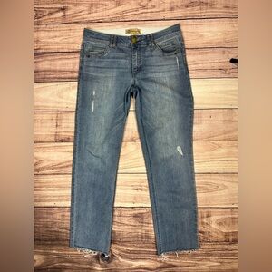 Democracy high waisted cropped jeans